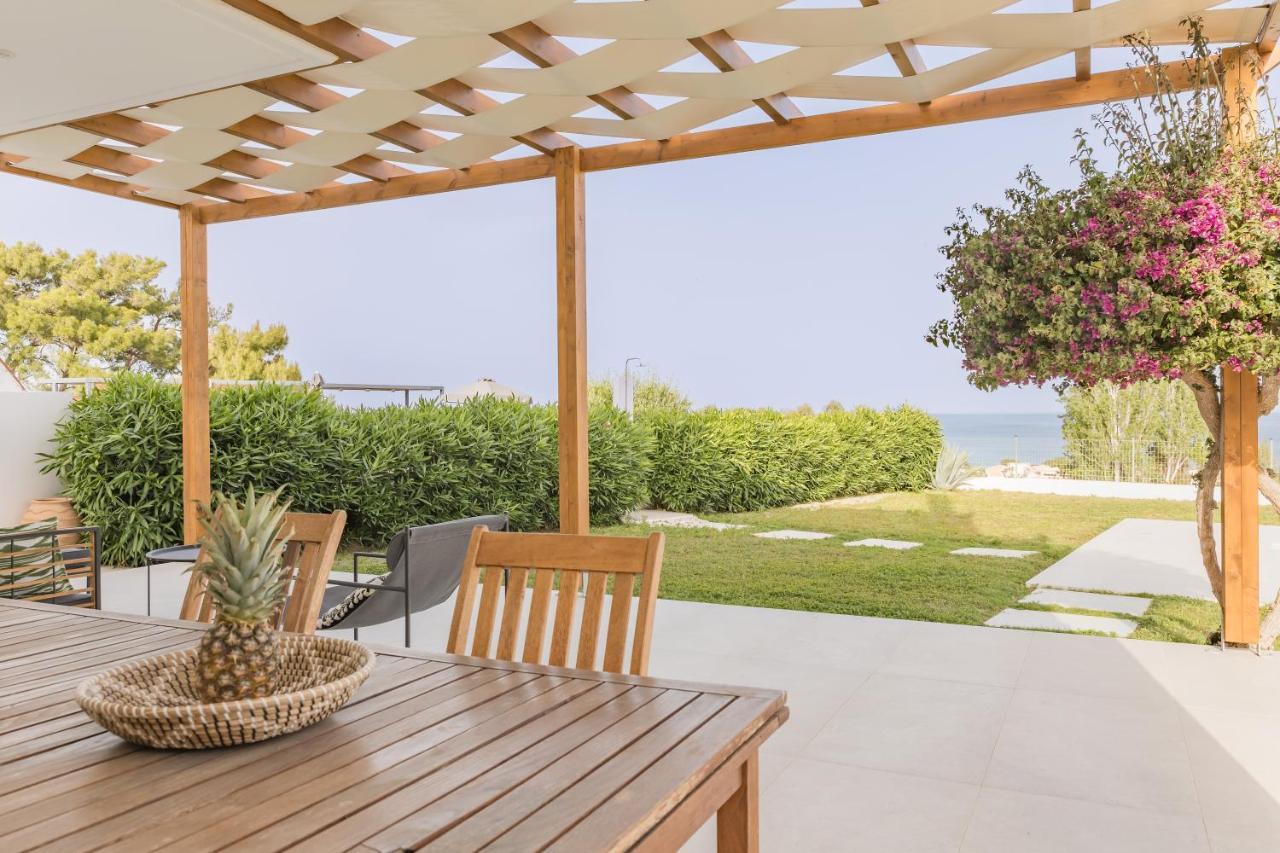 Villa Santa Maria With Private Pool And Sea View Afantou Eksteriør bilde